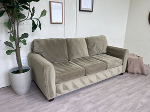 FREE DELIVERY! 🚚 - Green Modern Velour 3 Seater Couch