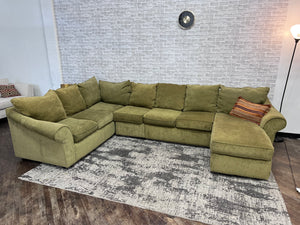 FREE DELIVERY! - Green Sectional