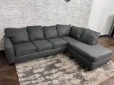 FREE DELIVERY! 🚚 - Bob’s Furniture Gray Sleeper Sectional Couch